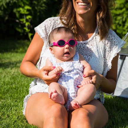 Lunettes de soleil enfant - Pour enfant de 2 à 4 ans, lunettes roses