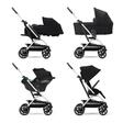Poussette Eezy S Twist+ 2 SLV Moon Black CYBEX - 4