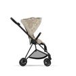 Poussette MIOS Matt Black Simply Flowers Mid Beige 2022 CYBEX - 3