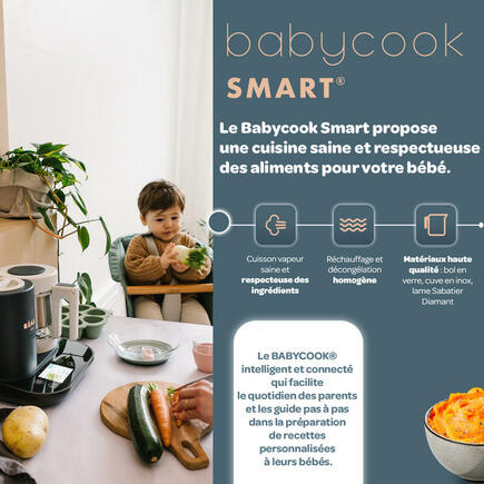 Babycook Smart Gris Anthracite BEABA - 6