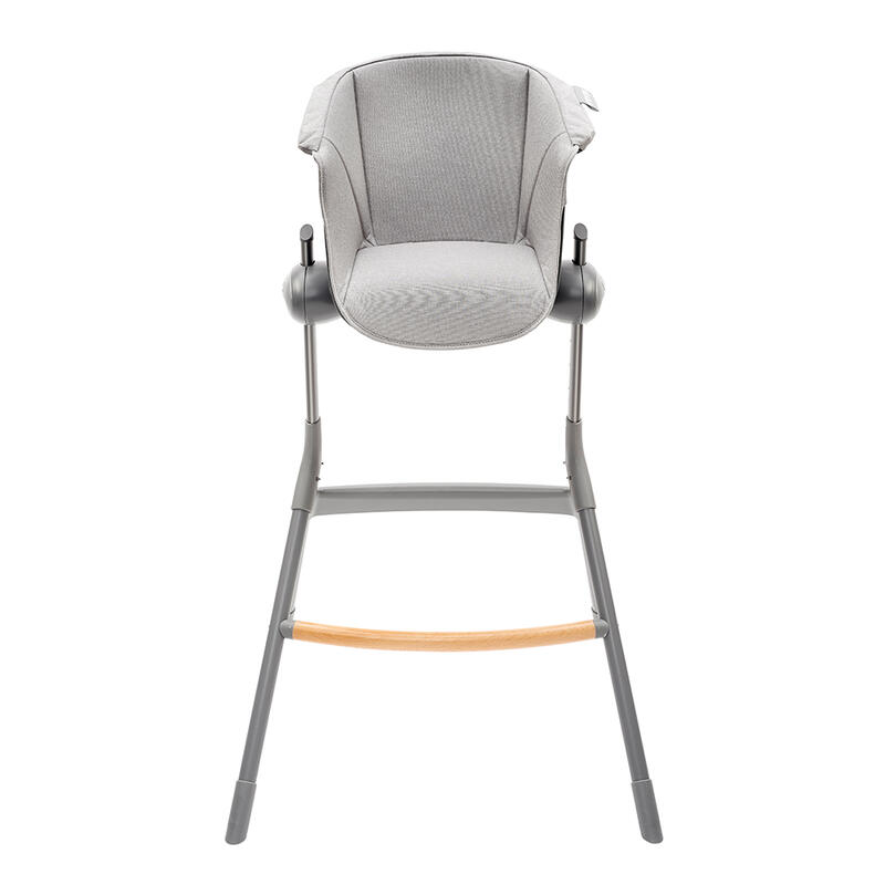 Coussin gris foncé pour chaise haute bébé évolutive Leander- 4339