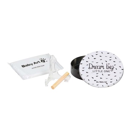 Kit empreinte Magic Box Ronde Black & White BABY ART - 3