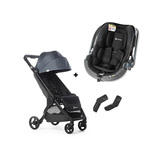 Poussette Duo Metro+ Grise iZiGo Modular X1