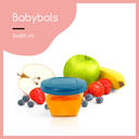 Babybols Kit M Pots de Conservation Hermétiques Réinscriptibles 6x180 ml BABYMOOV - 3