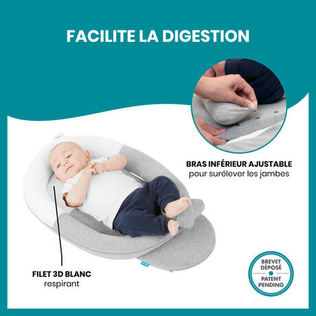Reducteur De Lit Cloudnest Anti Coliques Babymoov Vente En Ligne De Plan Incline Et Accessoires Sommeil Bebe9