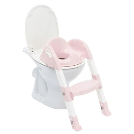 Reducteur toilette enfant avec Marche, Coussin - Siège de toilette Pliable,  Hauteur réglable pour Garcon Fille - dès 3 ans