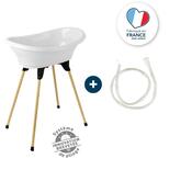 VIE Baignoire pliable bébé pliante évolutive + Coussin de bain