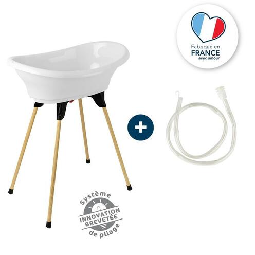 Pied de baignoire Vasco pliable et anti-dérapants