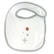 Lot de 2 bavoirs naissance GAIA gris BEBE9 CREATION - 3