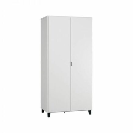 Armoire 2 portes SIMPLE Blanc VOX