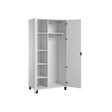 Armoire 2 portes SIMPLE Blanc VOX - 2