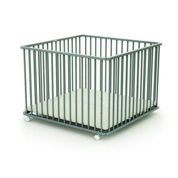 Parc bois pliant HEGOA 3 Gris BEBE9 ESSENTIEL, Vente en ligne de