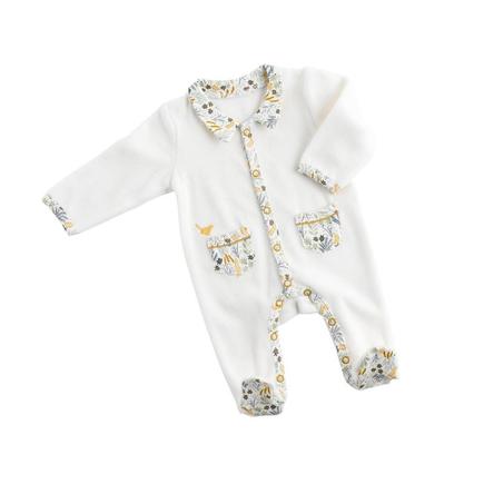 Pyjama Naissance avec col motif végétal Promenons nous SAUTHON Baby déco