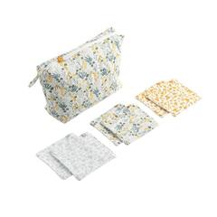 Trousse de toilette bébé avec carrés éponge sunlight de Sauthon baby deco  sur allobébé