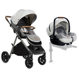 Poussette DUO Aeria + I-Level Recline Oyster 