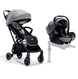 Poussette DUO Tourist + I-Level Recline Carbon