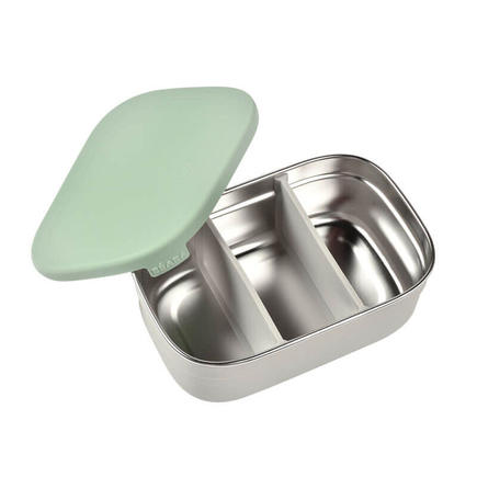 Boîte Repas Inox Vert Sauge BEABA - 2