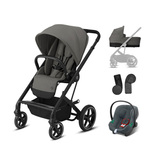 Poussette TRIO Balios S Lux Aton B2 Nacelle S Soho Grey
