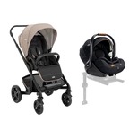 Poussette DUO CHROME Mushroom + I-LEVEL Recline Eclipse