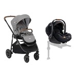 Poussette DUO Versatrax Gray Flannel + I-Level Recline Eclipse