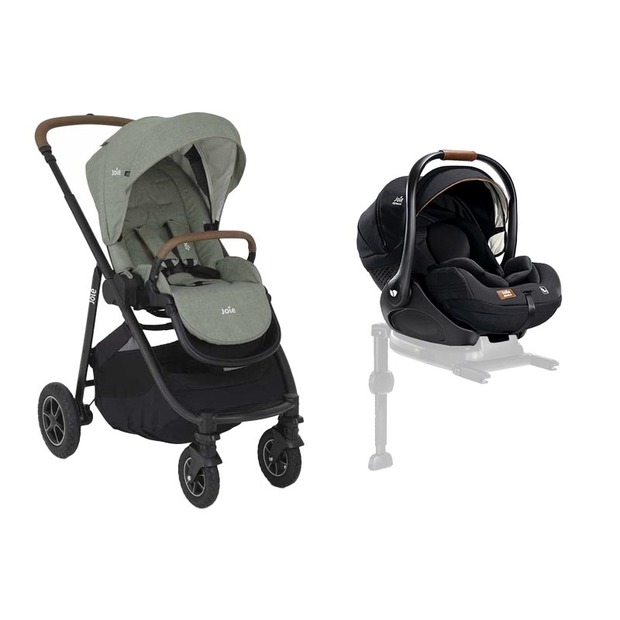 Poussette DUO Versatrax Laurel + I-Level Recline Eclipse JOIE