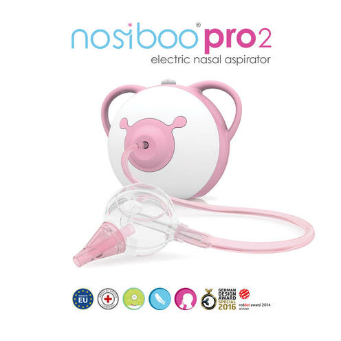 Aspirateur nasal électrique Nosiboo Pro 2 Rose NOSIBOO