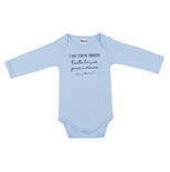 Body Manches Longues 9 mois pour me fabriquer Taille 6 Mois Bleu Ciel