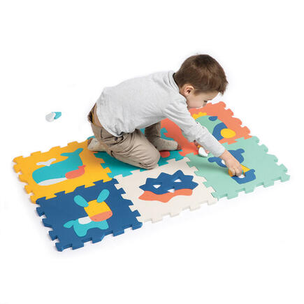 HUOLE. Puzzle Mousse Tapis, Dalle Mousse bébé,Tapis Mousse Bebe