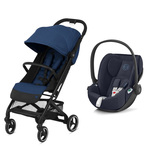 Poussette DUO BEEZY Cloud Z2 Navy Blue