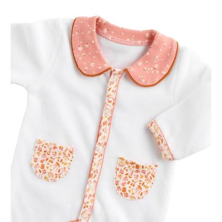 Pyjama 1 Mois avec Col Motif Floral Babywear ESMEE  SAUTHON Baby déco - 2