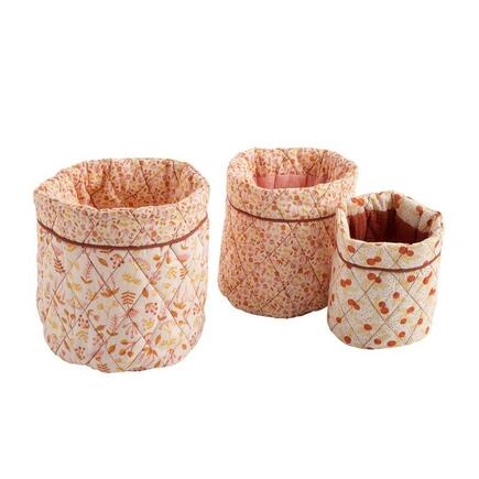 Lot de 3 Paniers Babywear ESMEE  SAUTHON Baby déco