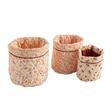 Lot de 3 Paniers Babywear ESMEE  SAUTHON Baby déco