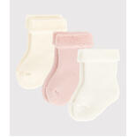 3 paires de chaussettes fille pointure 19/22
