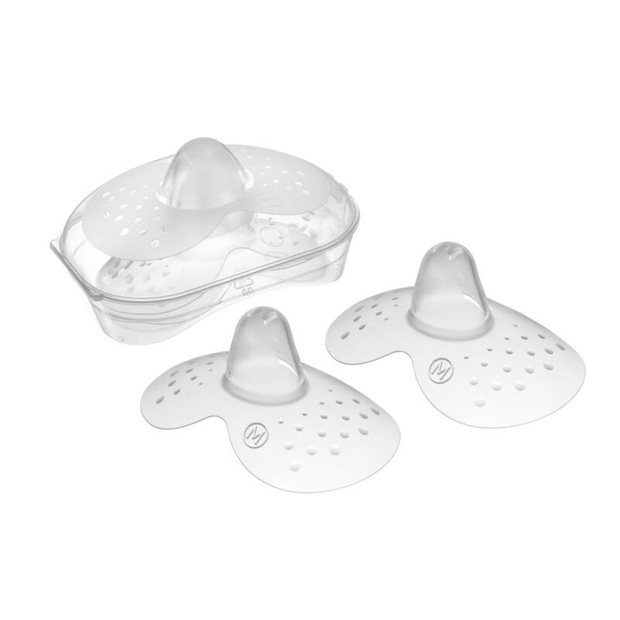 Lot de 2 Bouts de sein Silicone - taille M MAM