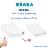 Matelas à langer Sofalange + Housse éponge offerte