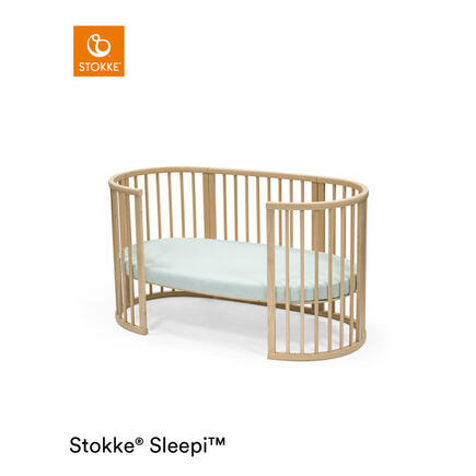 Drap Housse Sleepi Pois Sauge STOKKE - 3