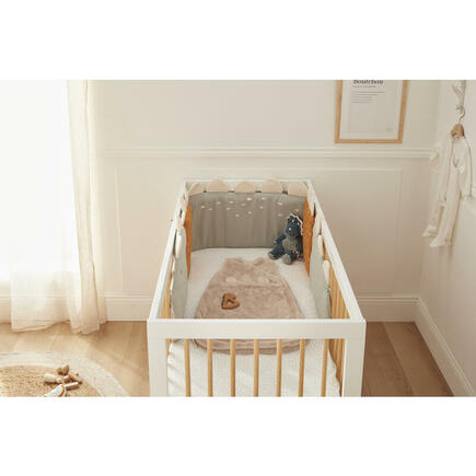 Protège barreaux pour lits et parcs bébé, multicolore - Beige