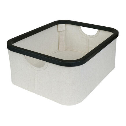 Panier Coton/Bambou/Charc pour meuble de bain  QUAX