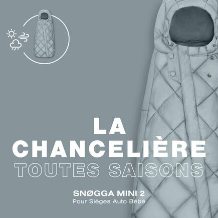 Chancelière Universelle Snogga Mini 2 Powdery Rose CYBEX - 11