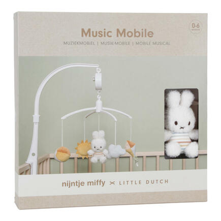 Mobile Musical Miffy Vintage Sunny LITTLE DUTCH - 2