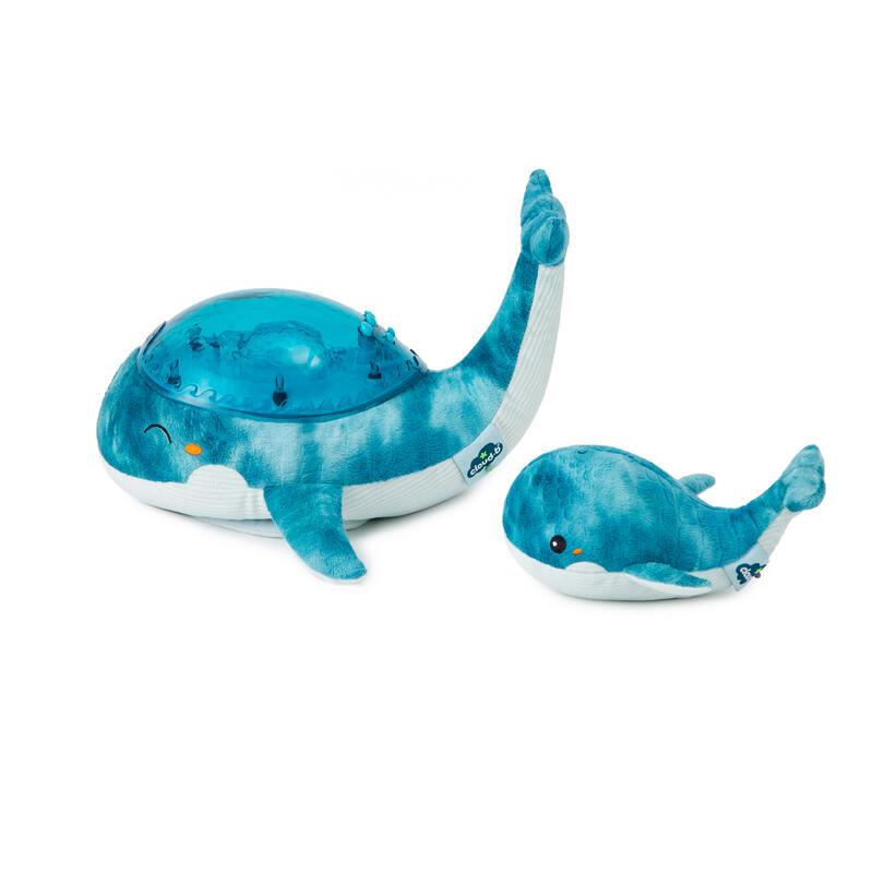 Peluche veilleuse Tranquil Whale™ Family Bleu CLOUD B, Vente en ligne de  Veilleuse