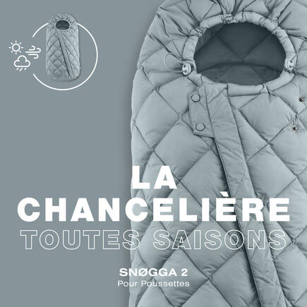 Chancelière Snogga 2 Moon Black CYBEX, Vente en ligne de Chancelières et  accessoires poussettes