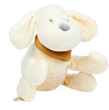 Peluche chien vanille CHARLIE