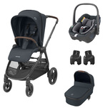 Poussette TRIO Street Pebble 360 Oria Graphite