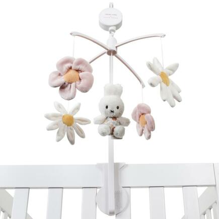 Mobile Musical Miffy Vintage Flowers LITTLE DUTCH