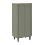 Armoire 2 portes ELEONORE Kaki