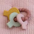 Jouet de dentition clefs Rose LITTLE DUTCH