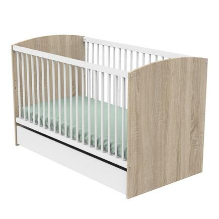 Little Big Bed 70x140 cm ACCESS Blanc Bois SAUTHON - 5