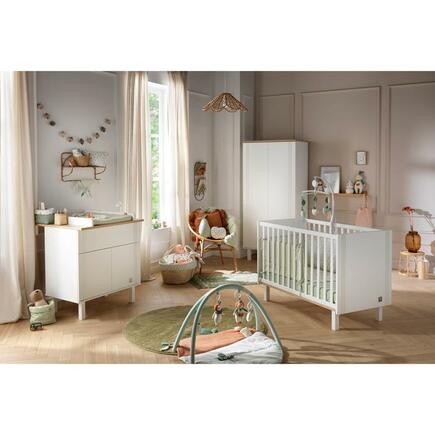 Lit bébé 60x120 ELEONORE Blanc SAUTHON - 2