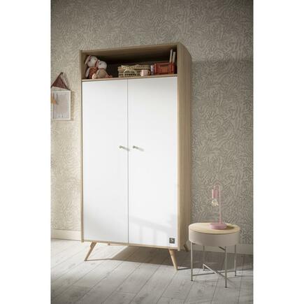 Armoire 2 portes 1 niche ACCESS Blanc Bois SAUTHON - 3